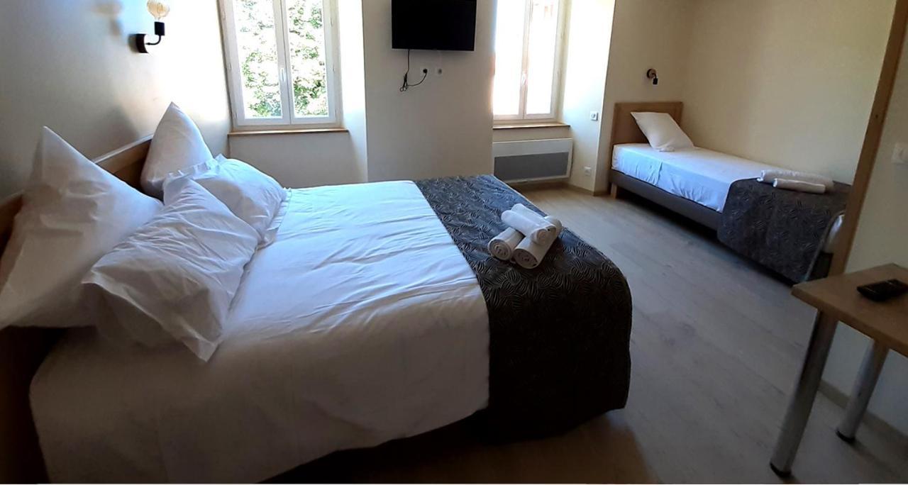 auberge beausejour Concoules Bagian luar foto
